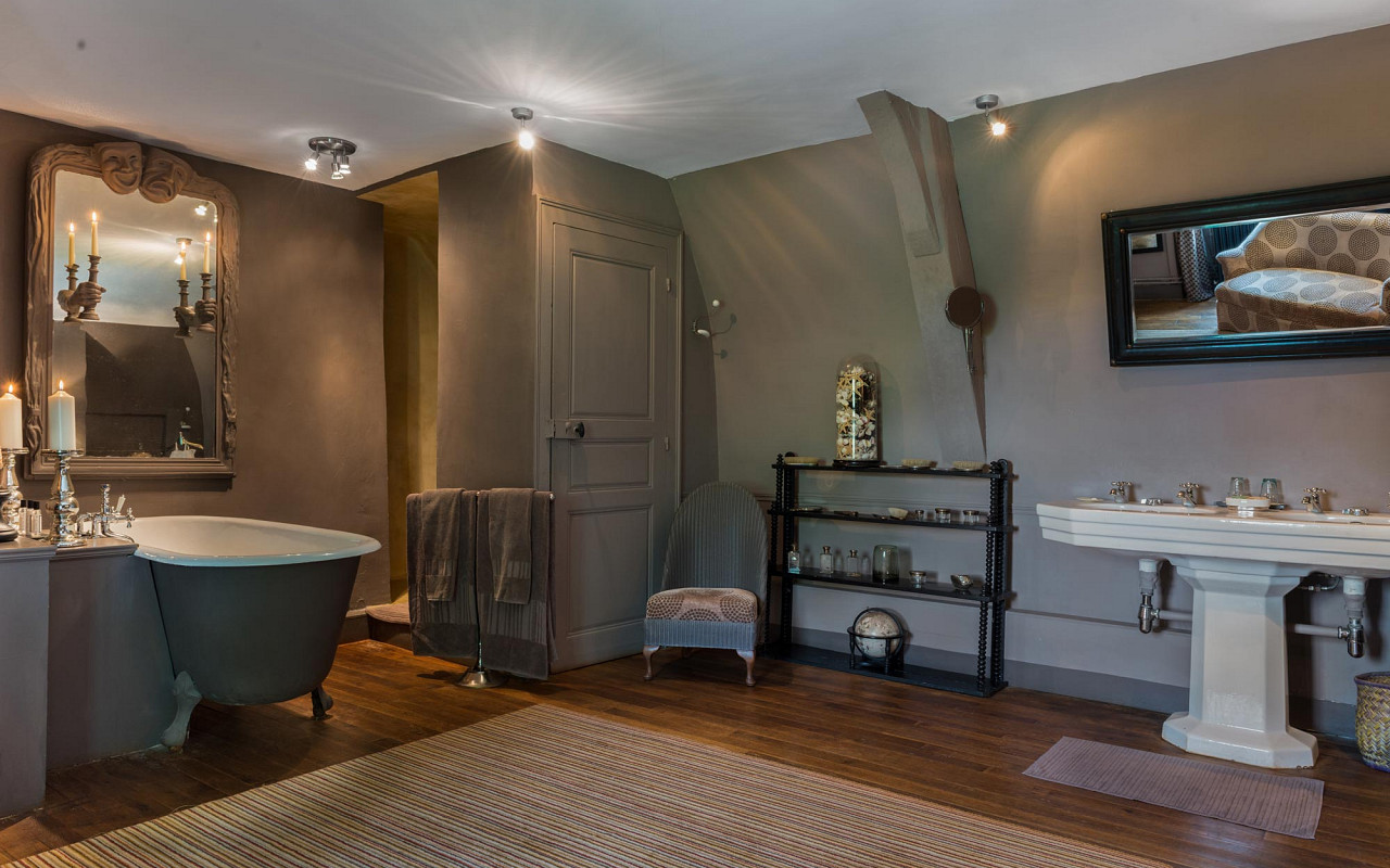 salle de bain chateau