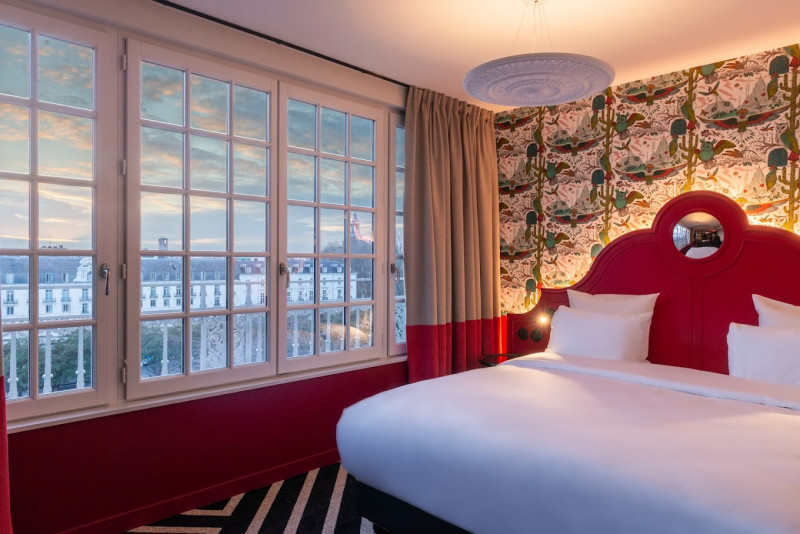 chambre double - hôtel 4 étoiles
