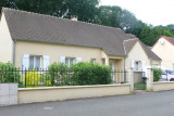 Façade maison d'hôtes pour les 24 heures du Mans