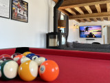 Salon billard gîte- à 10mn du circuit des 24H