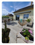 Terrasse - Maison à 10mn du circuit des 24H