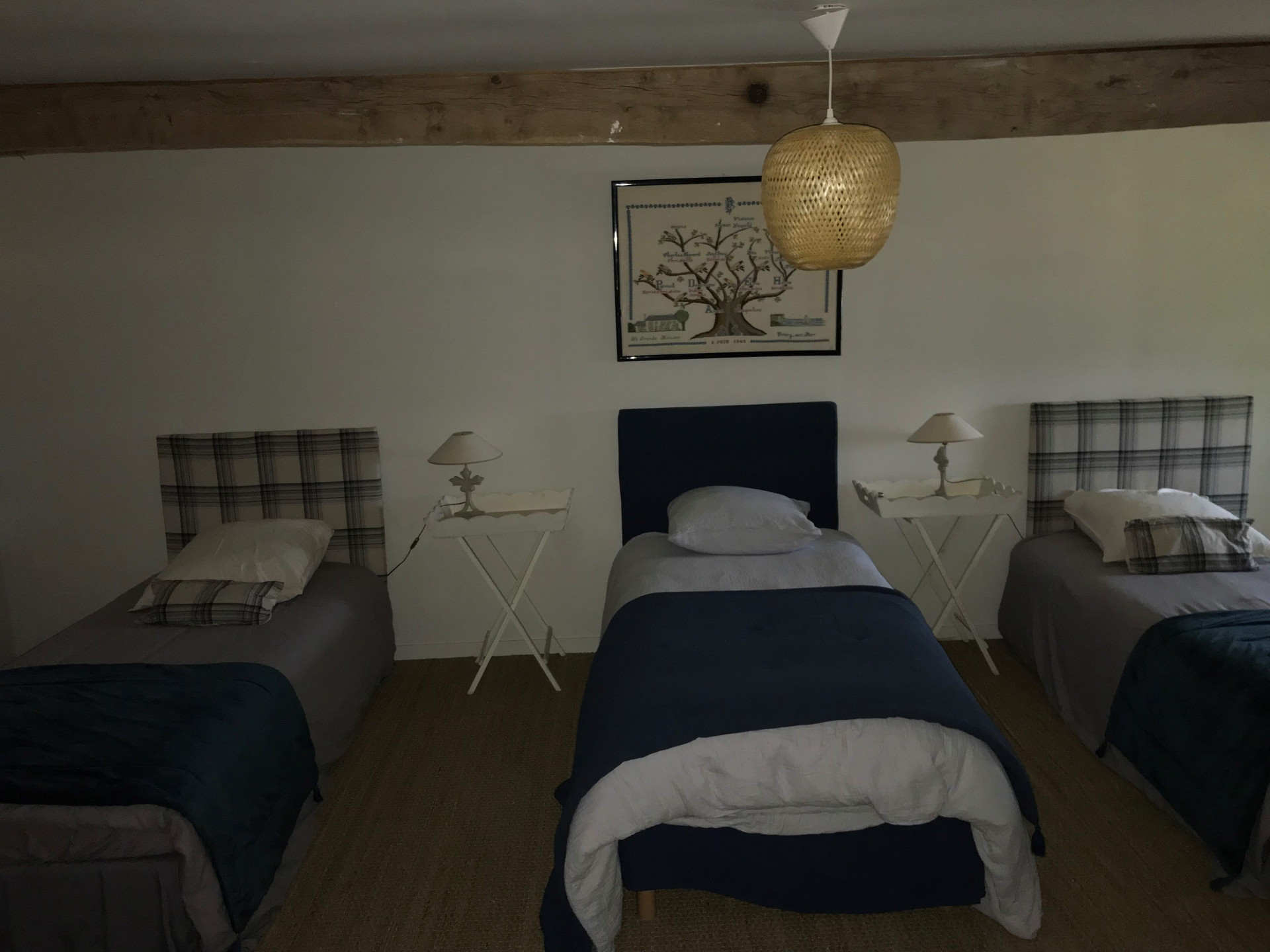 chambre 3 lits