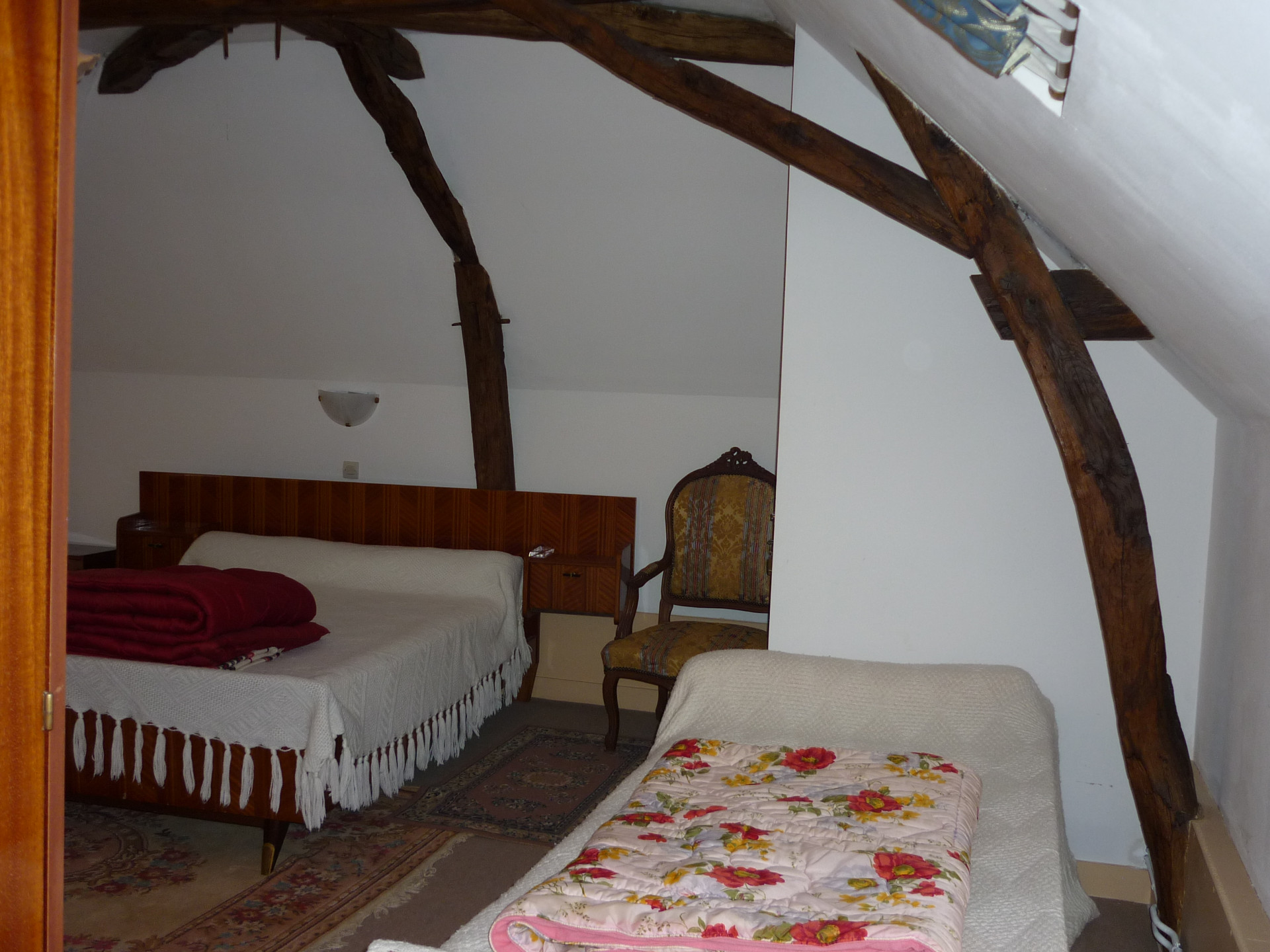 chambre beige