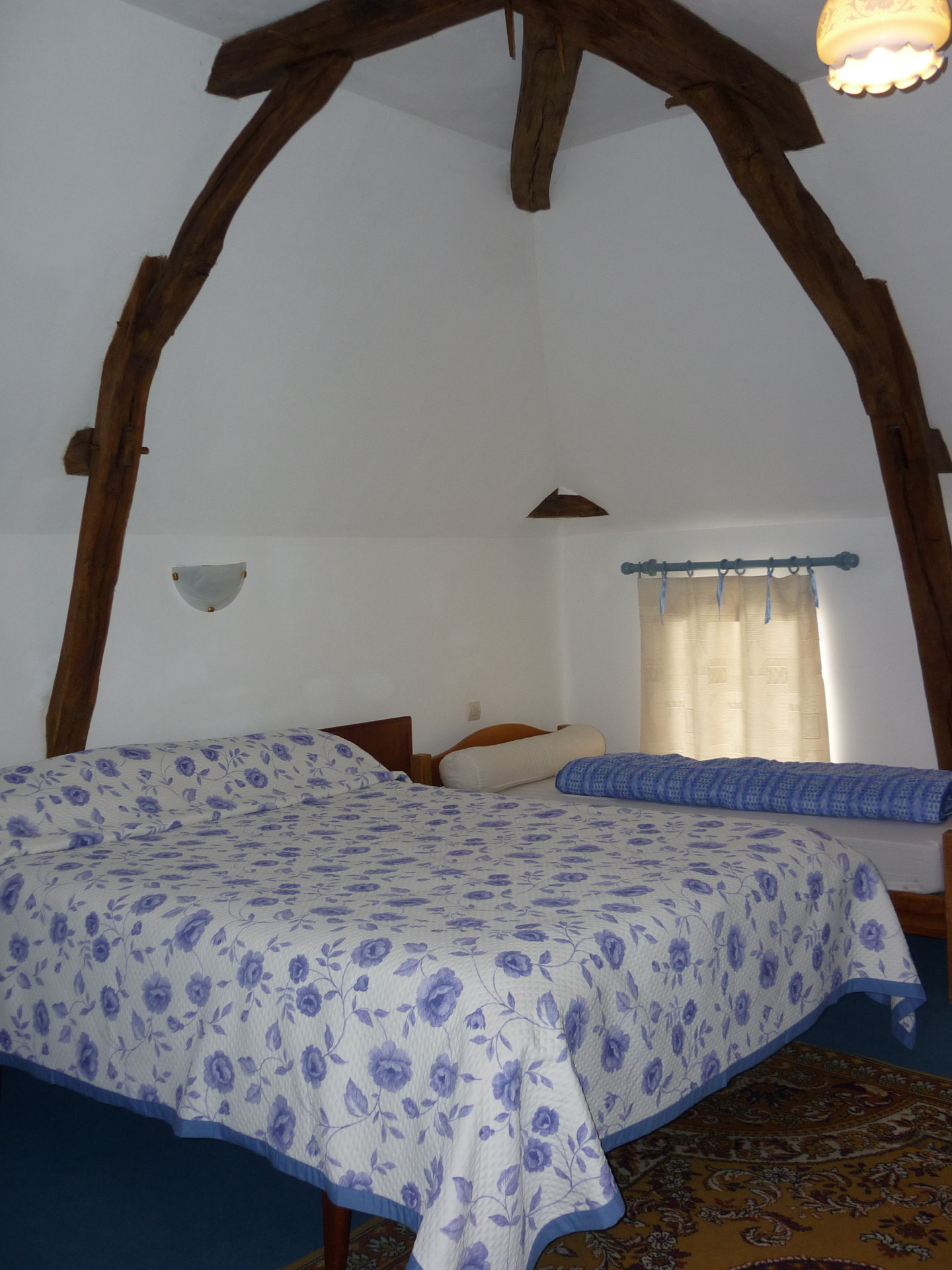 chambre bleu