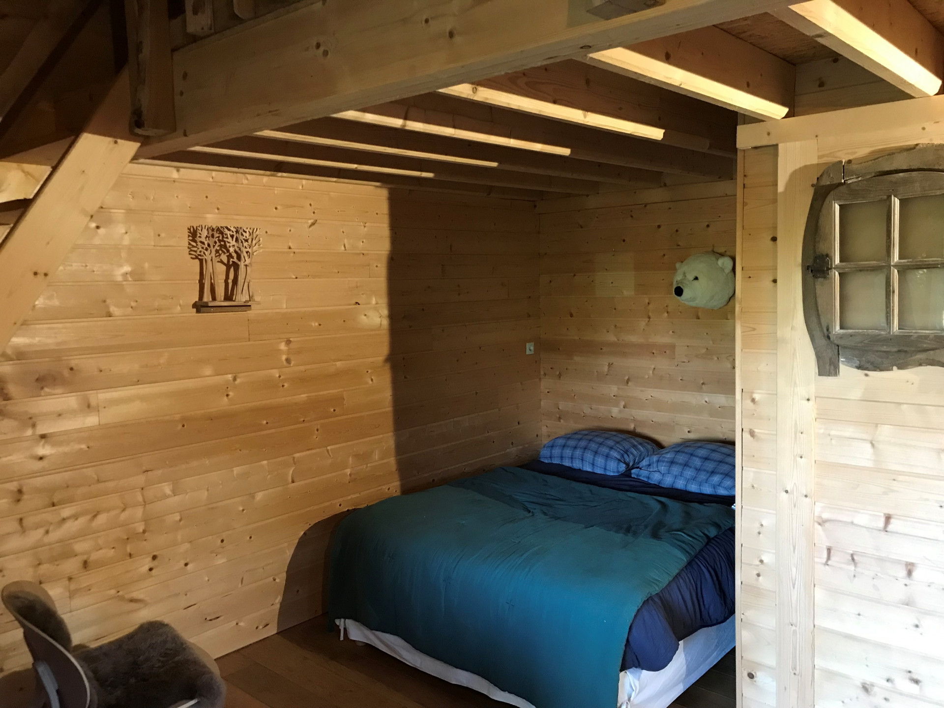 chambre cabane
