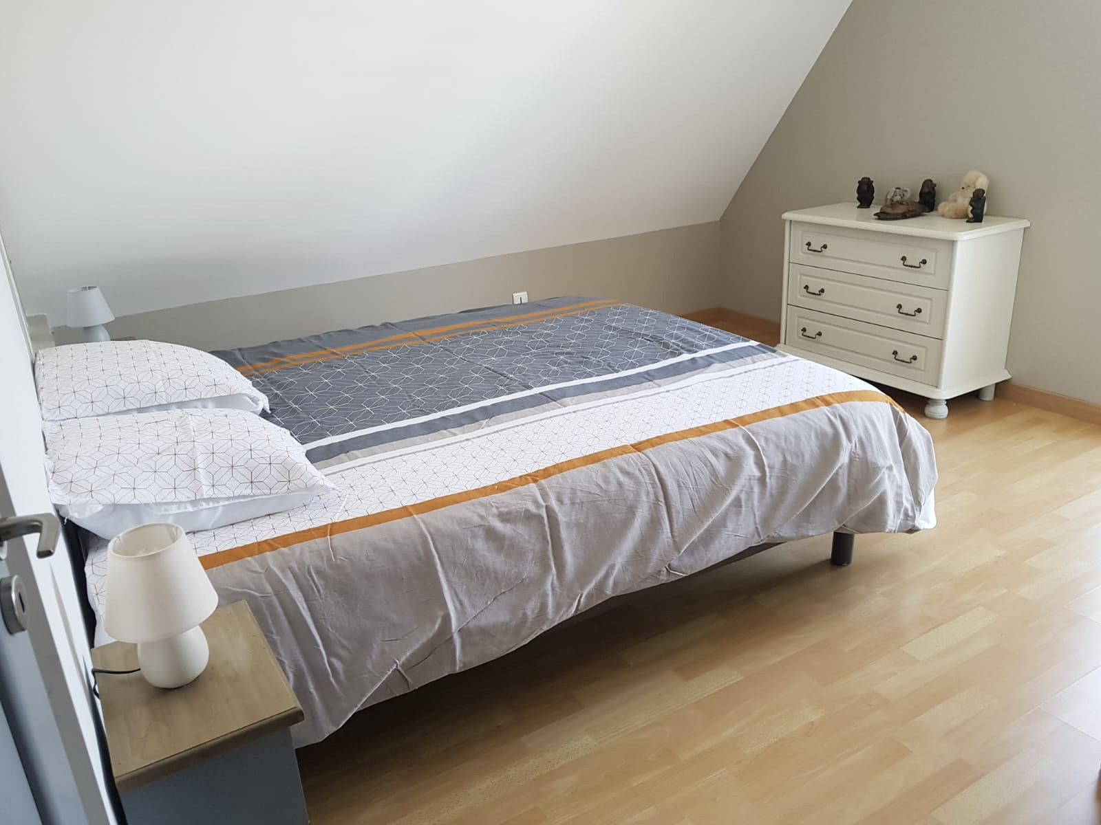 Chambre double - à 15 min du circuit