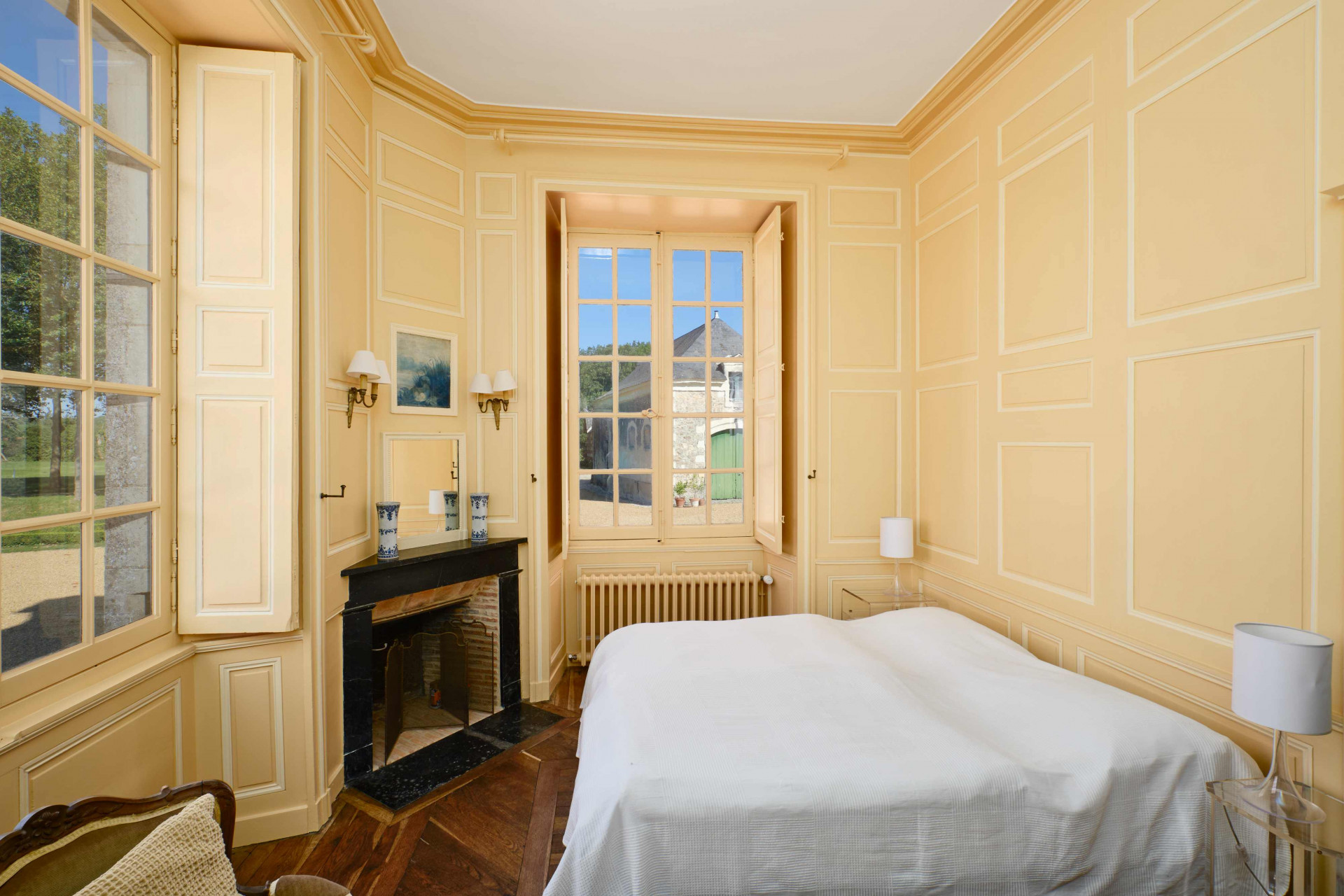 Chambre jaune rdc Chambre jaune rdc