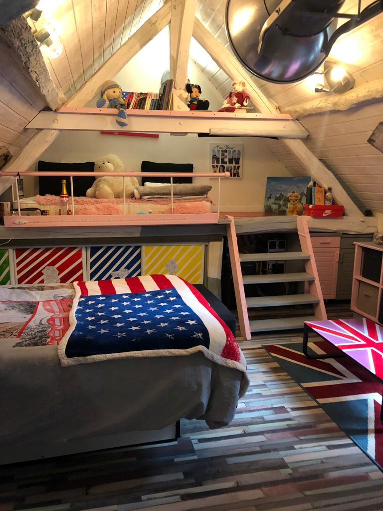 Chambre lit double