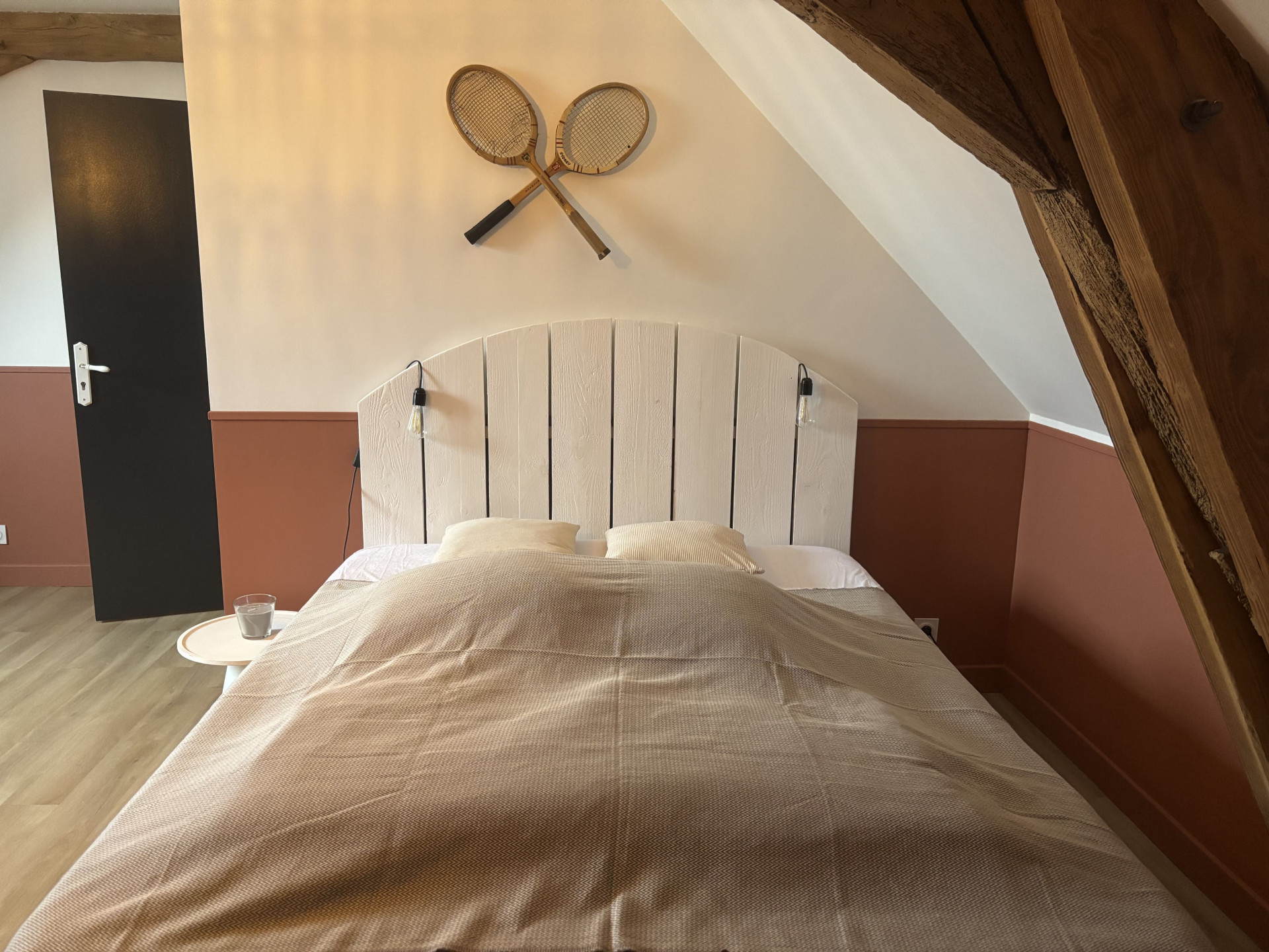 Chambre lit double