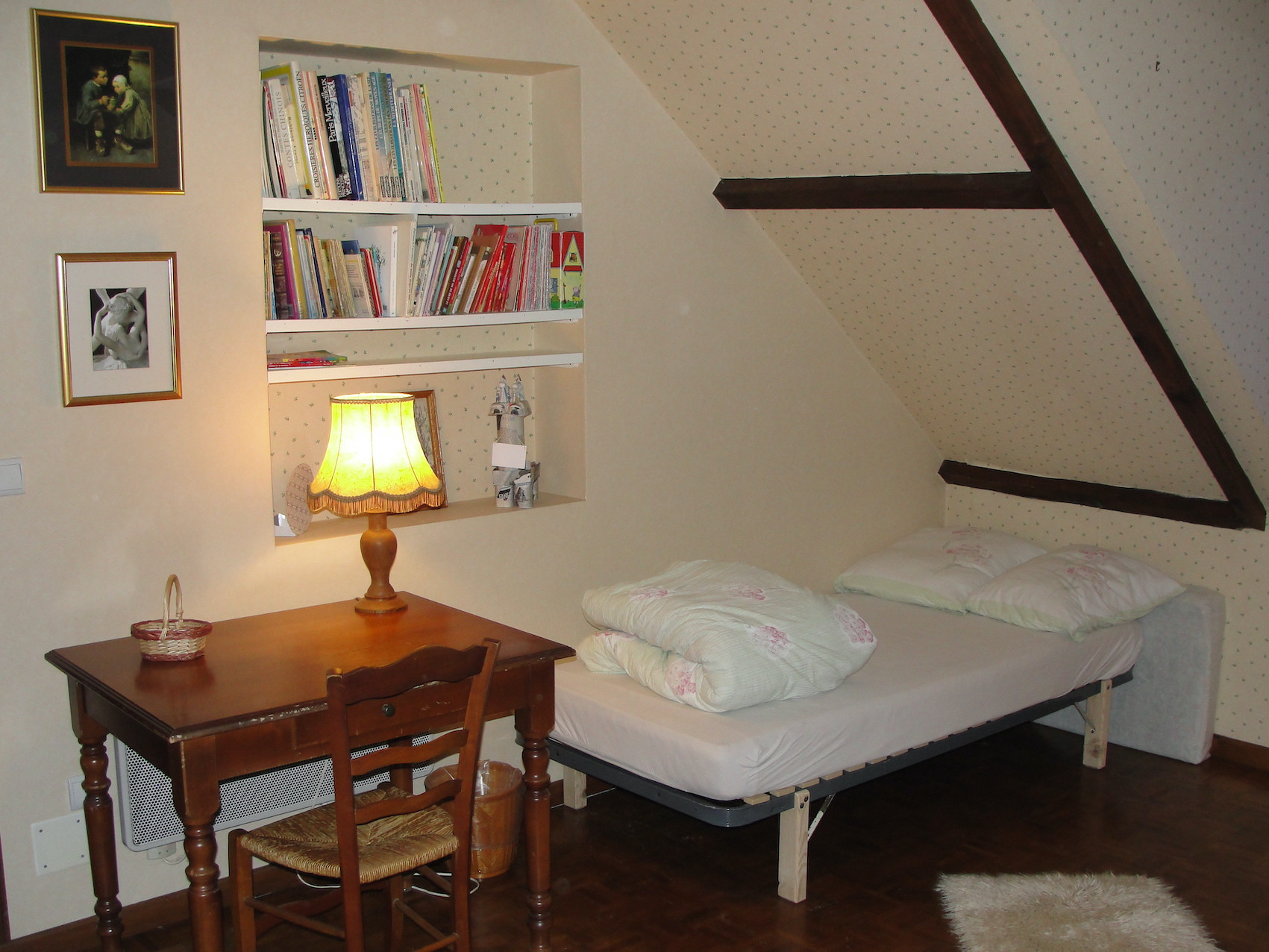 chambre lits simples