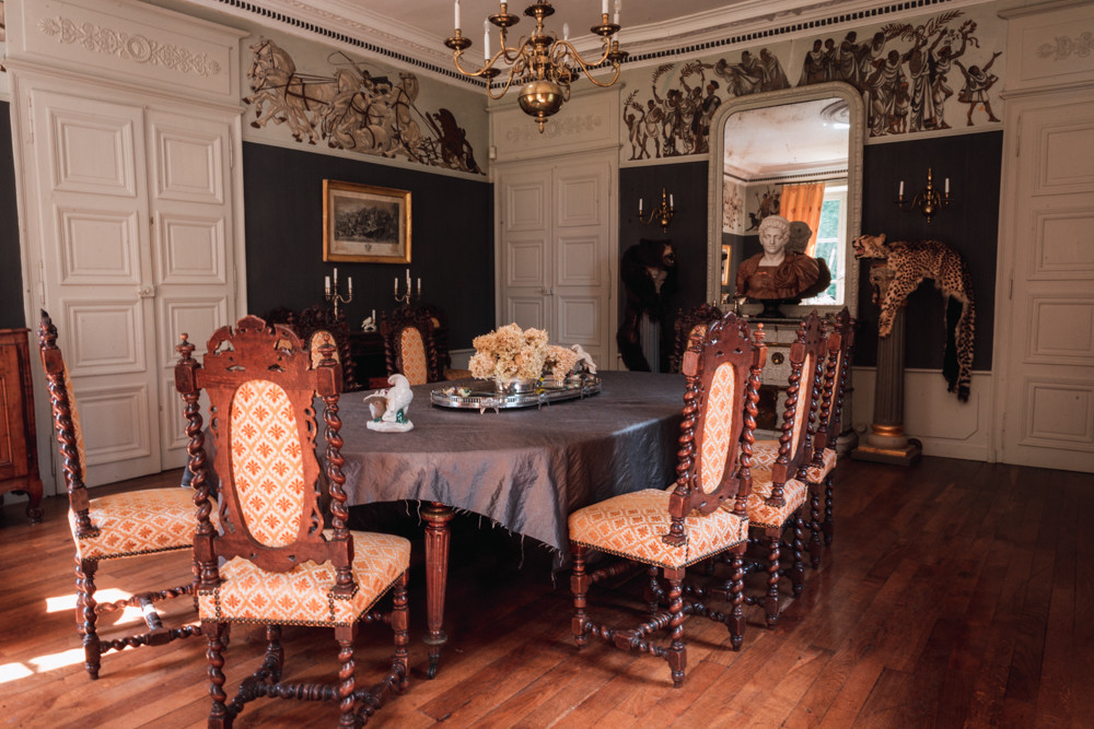  Château 5 chambres avec salles de bain privatives