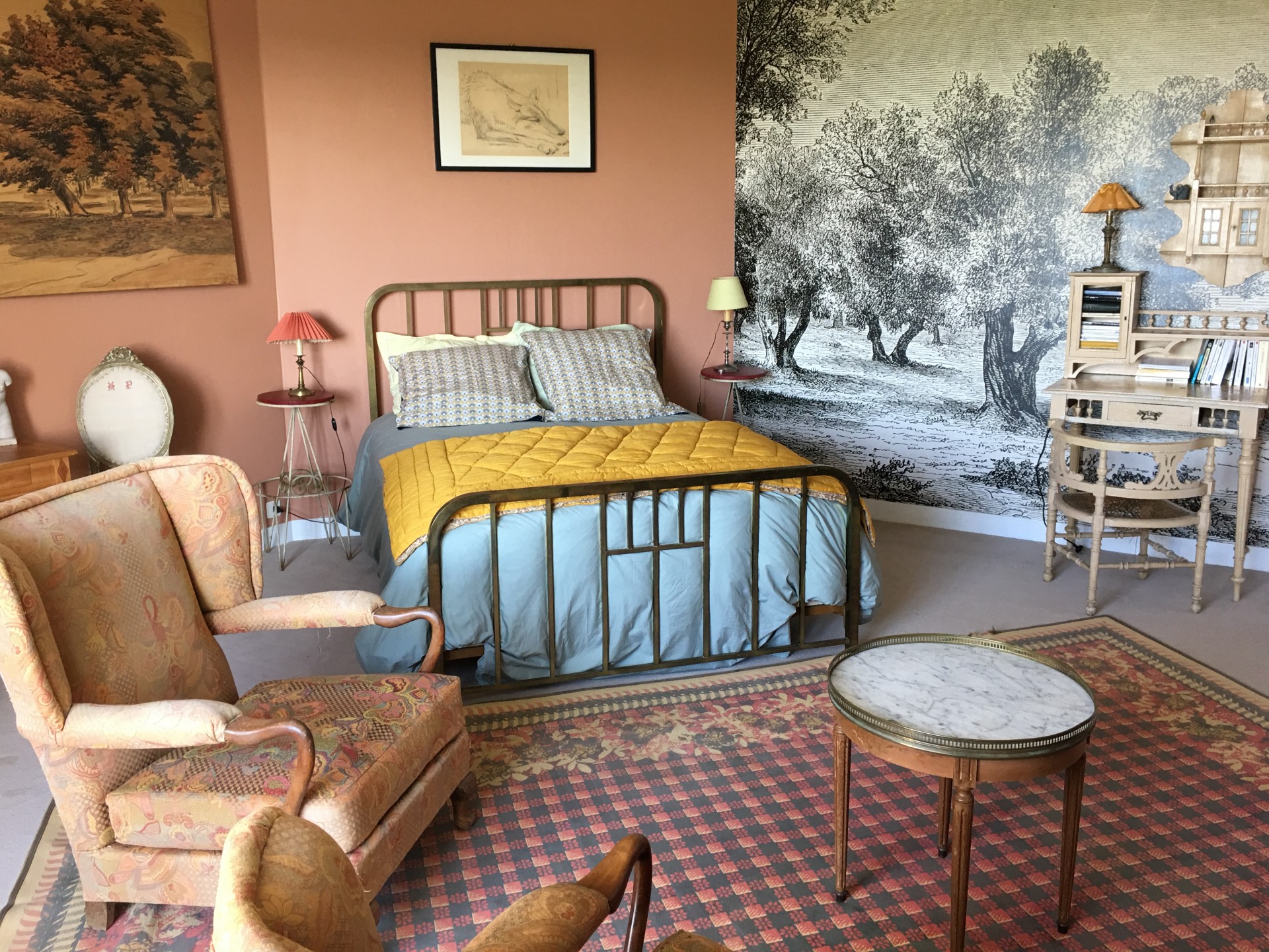 1545-S Chambre double 2 au château