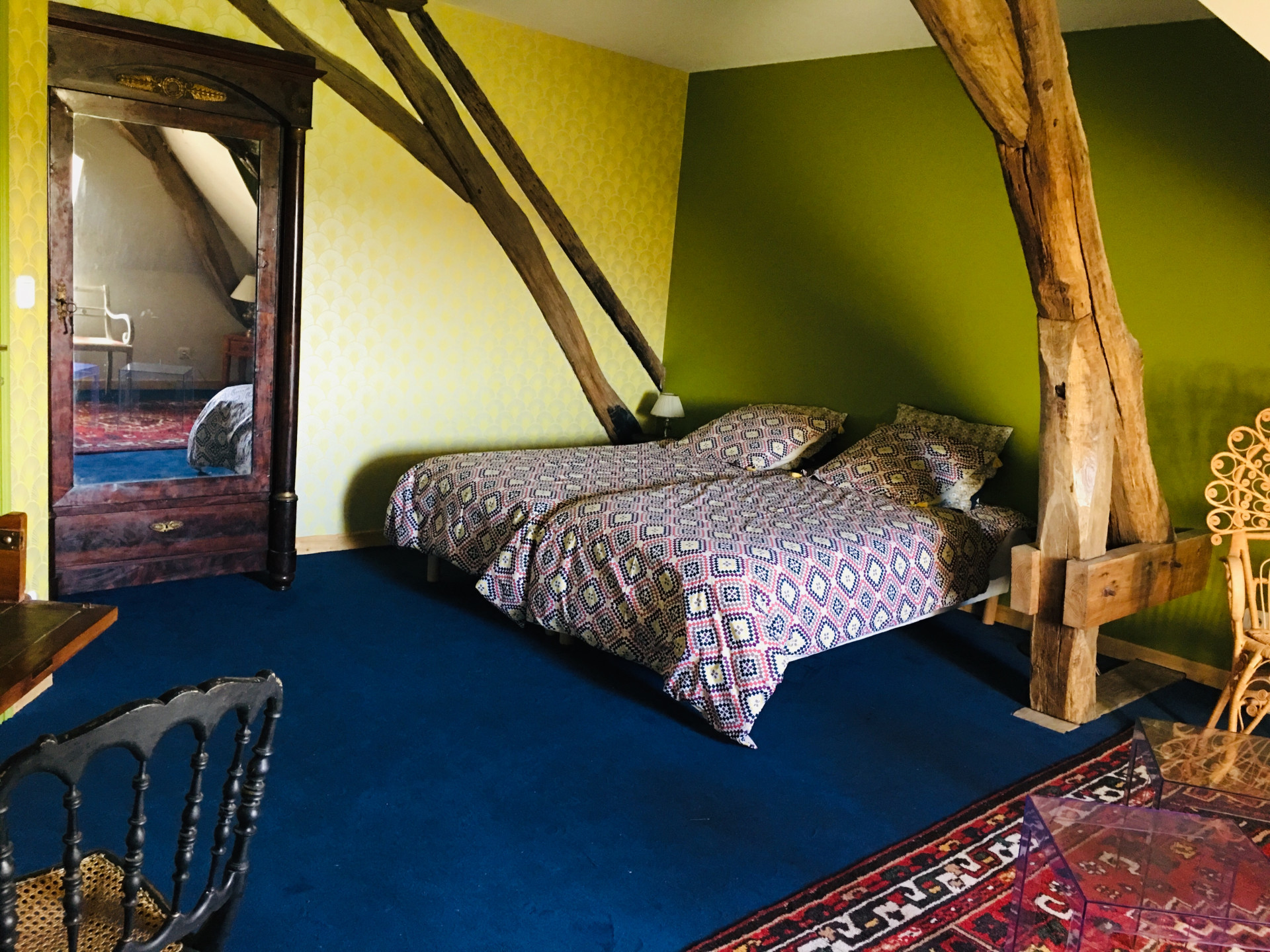 1545-S Chambre twin 3 au château