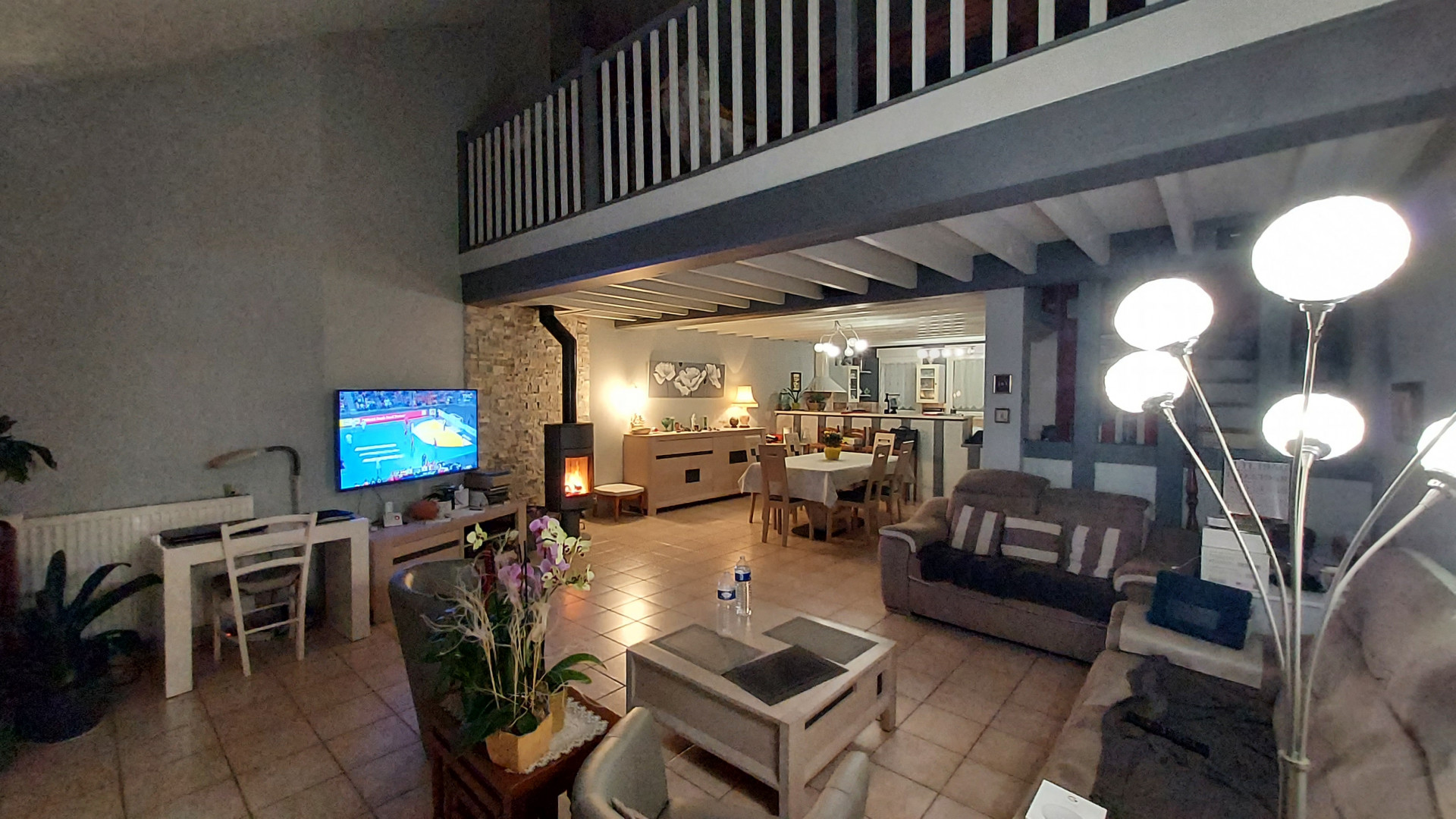 kitchen-living room