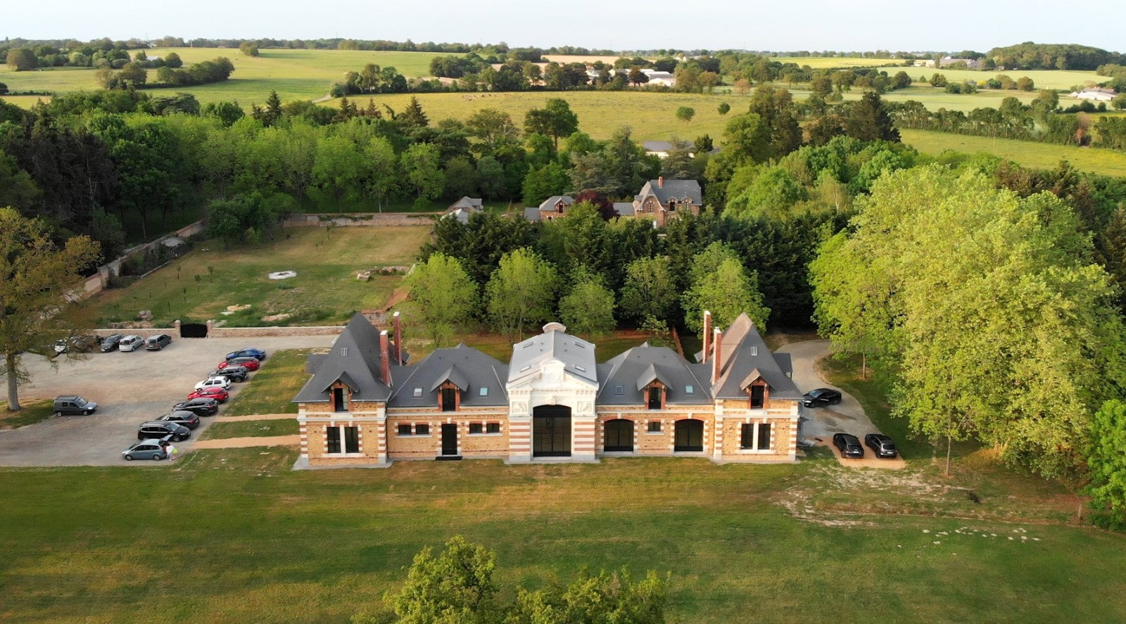 domaine vue du ciel