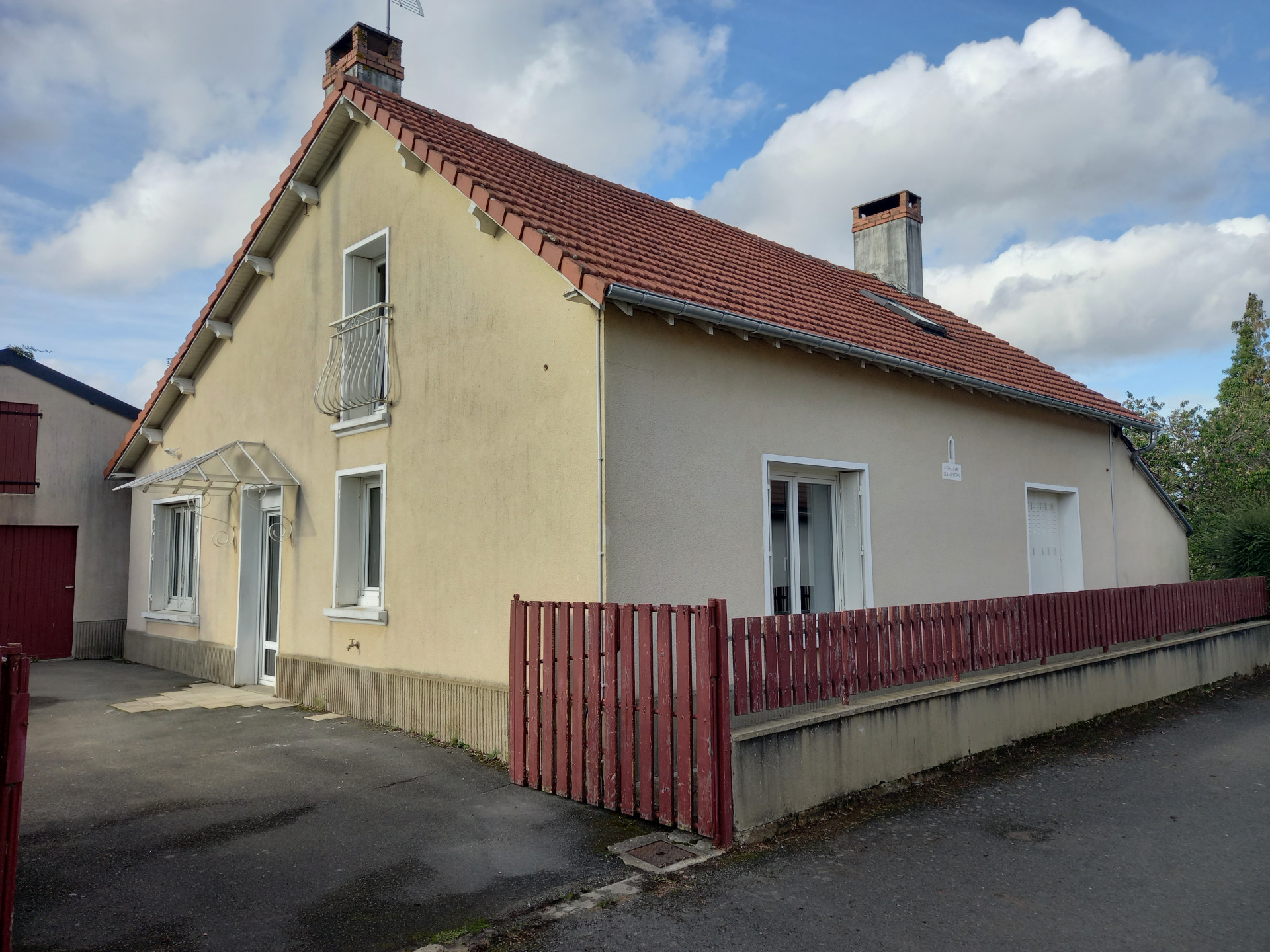 exterior of the house