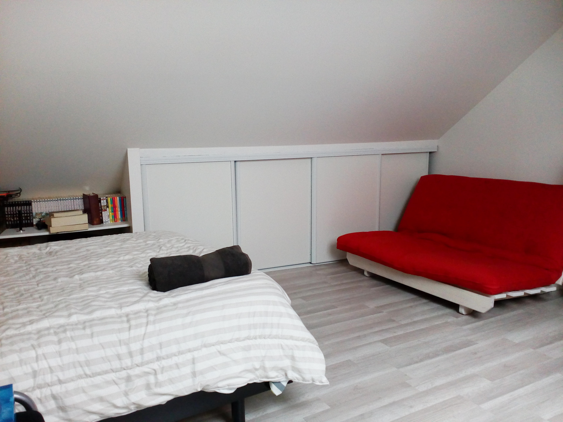 chambre double avec lit supplémentaire