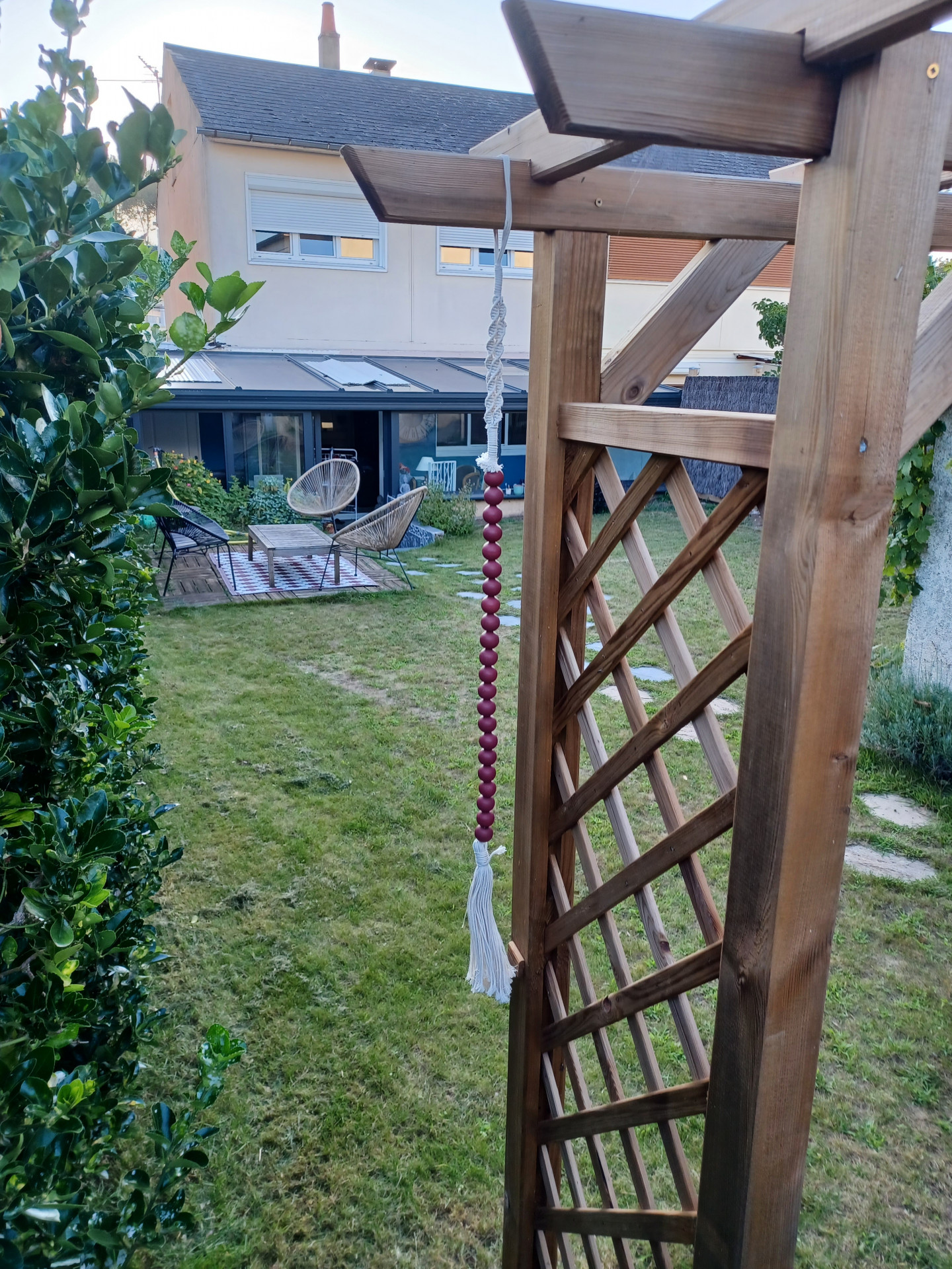 jardin - chambres d'hôtes à 600 mètres du virage de Mulsanne