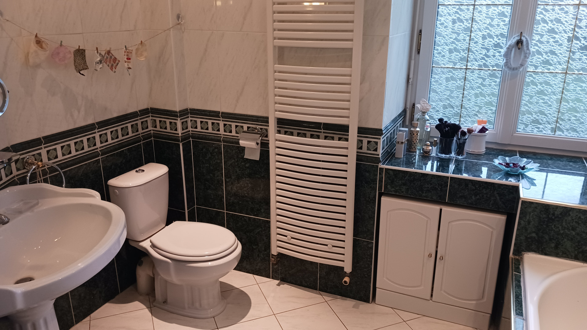 salle de bain à partager