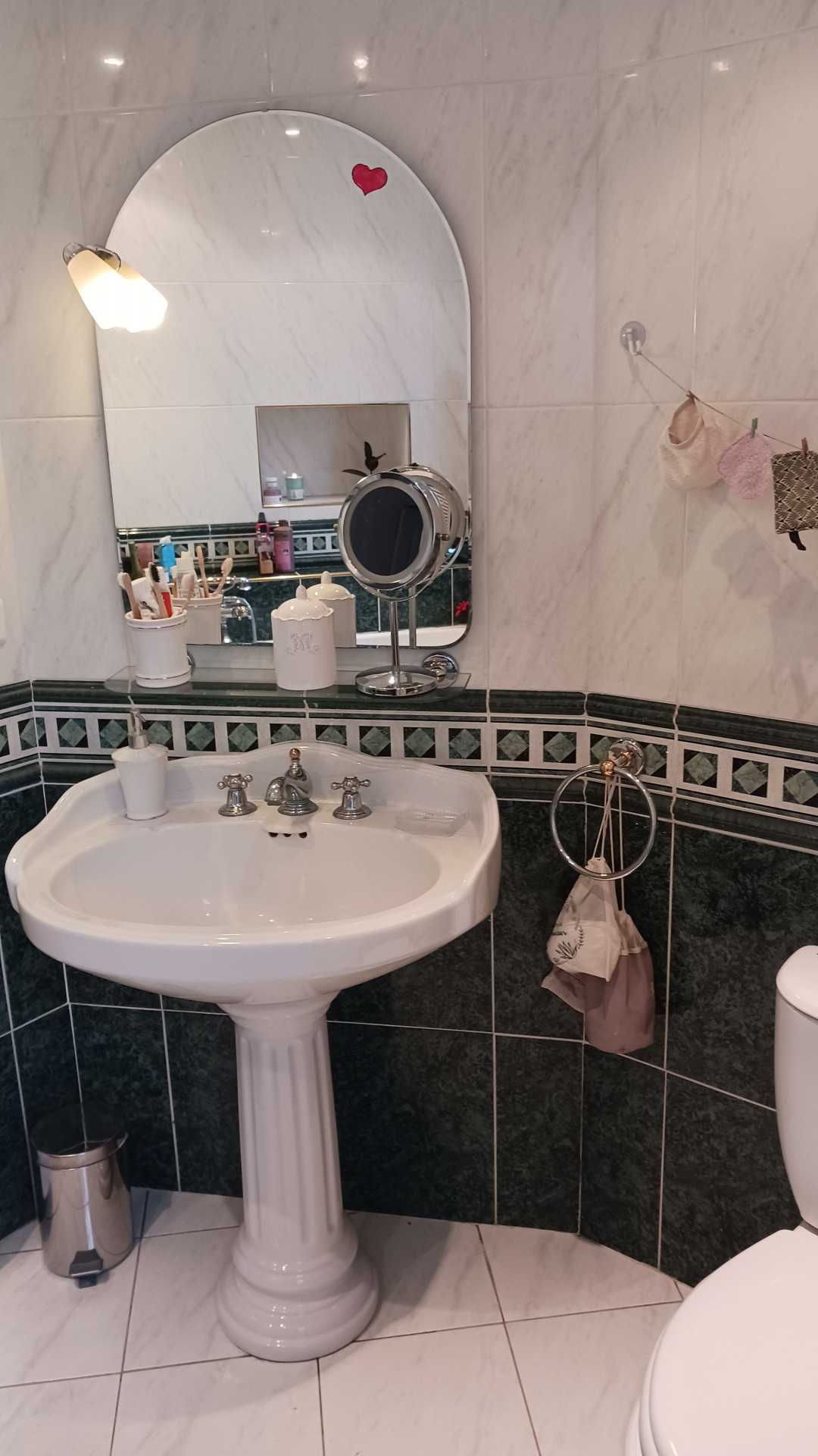 salle de bain à partager