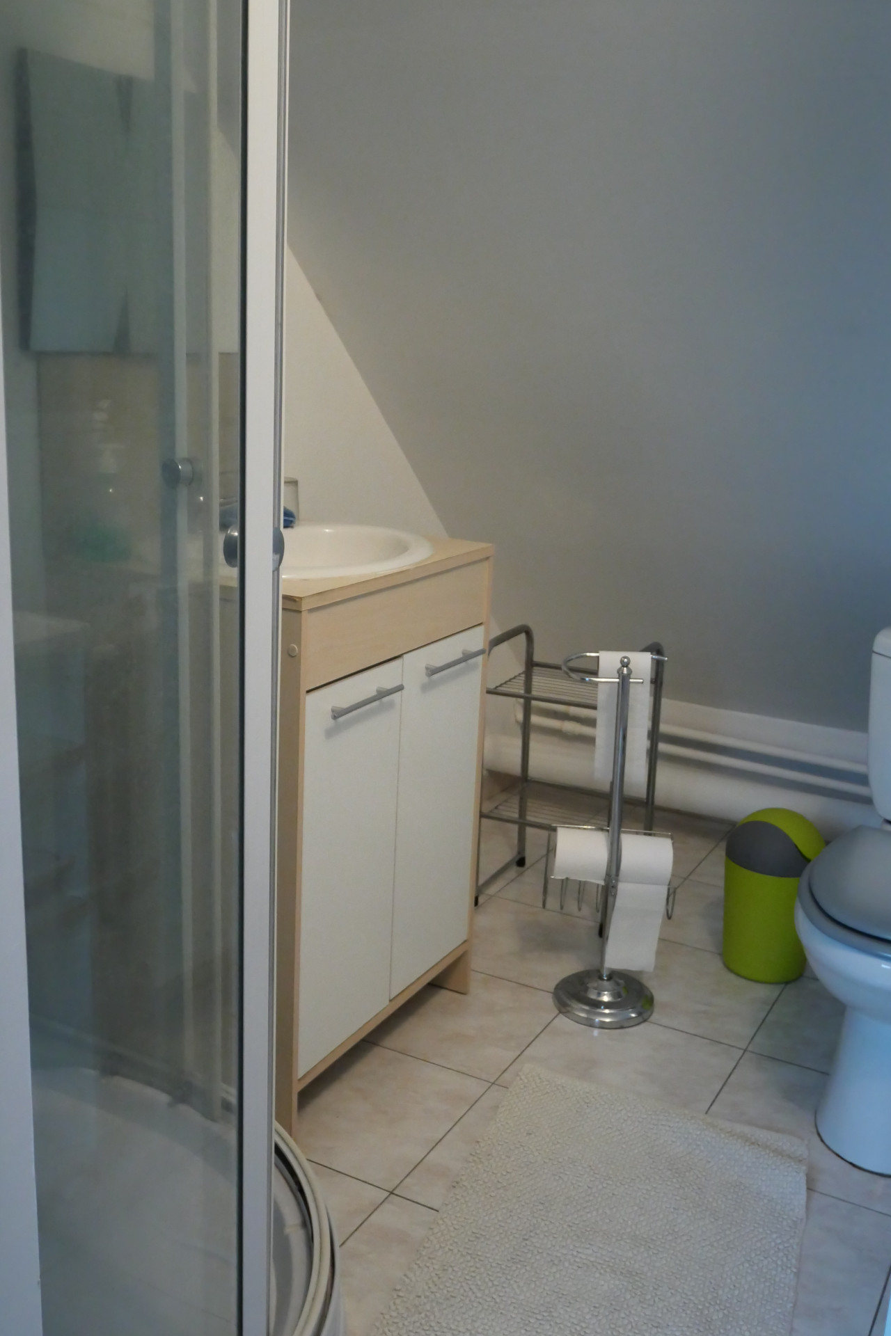 salle de bain- gîte à 45mn du circuit