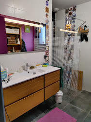 salle de douche privative