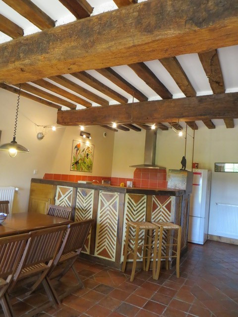 salle a manger et cuisine grange