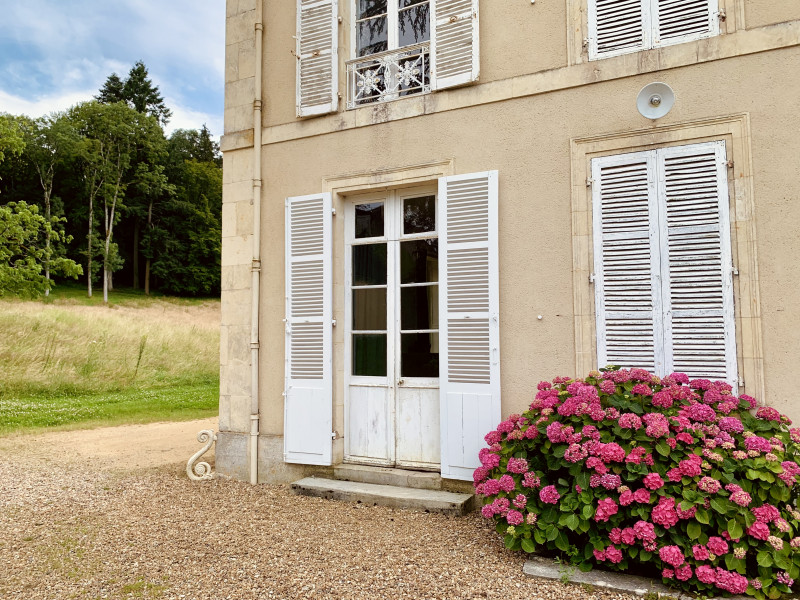 Exterior of the cottage in the heart of nature