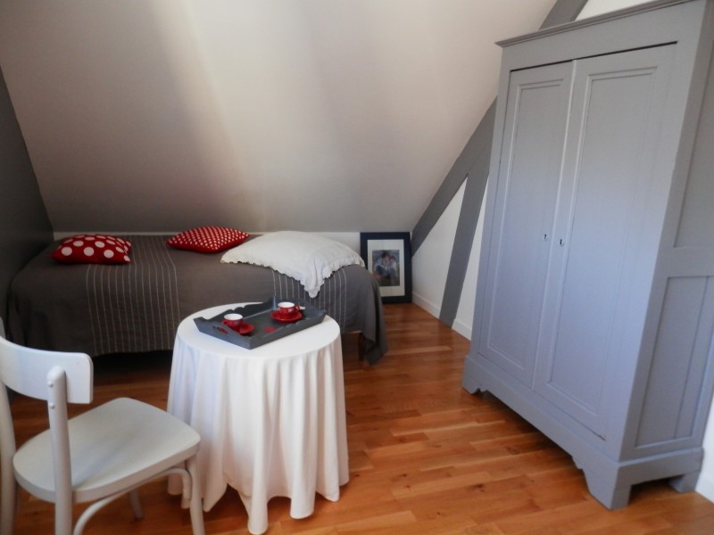 Lit single de la chambre 2 chambre-B&B-3personnes