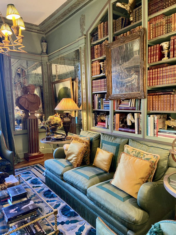 reading room Château de la Chevallerie