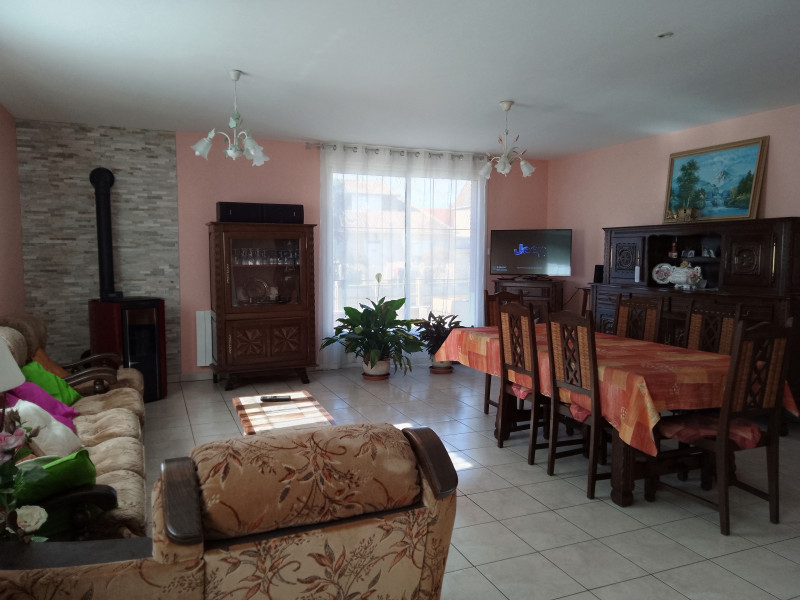 Living room Dining room