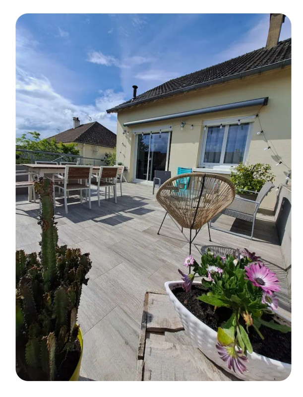 Terrasse - Maison à 10mn du circuit des 24H